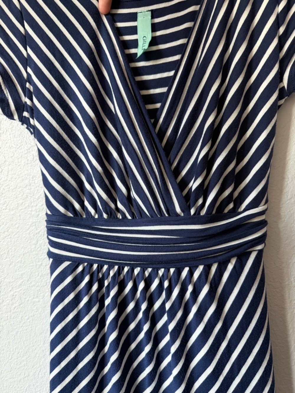 Gilli Jersey Faux Wrap Dress, EUC, Small - Picture 5 of 9
